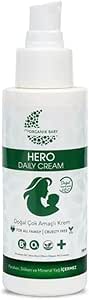 Organik Baby Çok Amaçlı Hero Daily Cream (Krem)-%99 Doğal Içerik Provitamin B5 Içeriği Anlık Yatıştırıcı 100ml