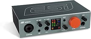 Esi Audio Amber i1 Profesyonel 2-giriş/2-çıkış 24-bit/192kHz USB-C Ses Kartı | MAC/PC/iOS uyumlu)
