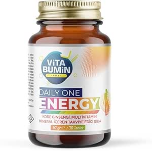 VİTABUMİN Daily One Energy 30 Tablet