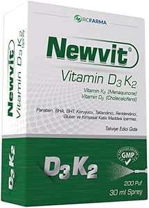 RC Farma Newvit Vitamin D3 K2 Sprey 30ml