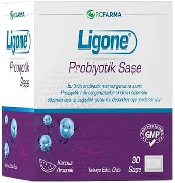 Ligone Probiyotik 30 Saşe KARPUZ Renkli