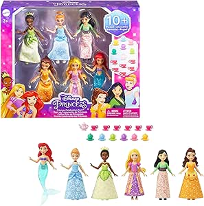 Disney Princess Disney Prenses Bebekleri 6nanlı Set, Disney Princess, Çok Renkli