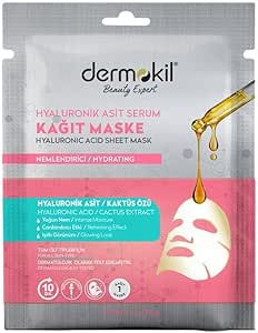 DERMOKİL Hyaluronik Asit Serum Kağıt Maske 23 gr