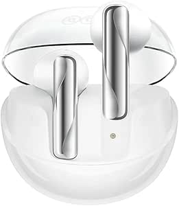 QCY T32 Ailybuds Clear ENC 4 Mikrofon Bluetooth 5.3 Kablosuz Kulaklık Beyaz