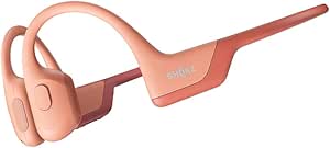 Shokz OpenRun Pro Bluetooth 5.1, Kemik İletim Teknolojisi, IP55 Suya Dayanıklı, 10 Saat Pil Ömrü, Açık Kulak Tasarımlı Kablosuz Spor Kulaklık – Pembe (Standart Beden)