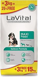 La Vital Büyük Irk Somonlu Yavru Köpek Maması 15 Kg