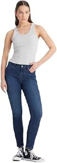 Lee L626 Scarlett High Skinny Fit Yüksek Bel Kadın Jean Pantolon, Lacivert, 28/33