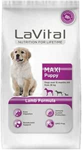 La Vital Lavital, Büyük Irk Yavru Köpek Maması Kuzulu, 801-103838, 3Kg, Standart