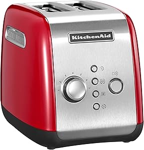 Kitchenaid 2 Dilim Ekmek Kızartma Makinesi 5KMT221 Empire Red-EER