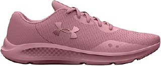 UNDER ARMOUR UA W Charged Pursuit 3 Kadın koşu ayakkabısı, Black / Black / Metallic Silver, 38.5 EU