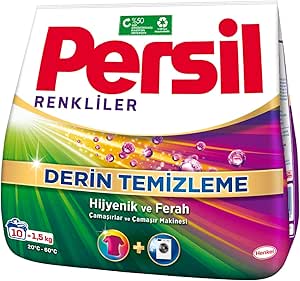 Persil Toz Çamaşır Deterjanı 1,5 kg 10 Yıkama Renkli, Renkliler 1.5kg