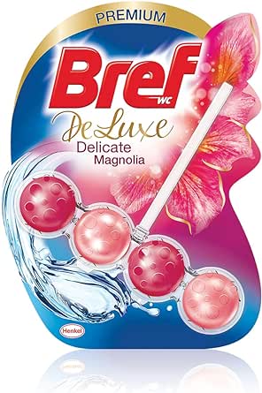 Bref WC DeLuxe Manolya Premium Klozet Temizleme Topları 1 x 1 Adet , Manolya 1