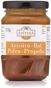 APİTERA Mix Portakallı (Arı sütü-Bal-Polen-Propolis) 210 g
