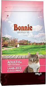 Bonnie-Kuzulu & Pirinçli Yetişkin Kedi Maması 500 gr.