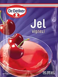 Dr. Oetker Jel Vişne Aromalı 100 Gr