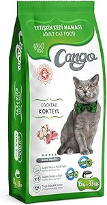 Cango Yetişkin Kedi Maması Kokteyl 15 Kg