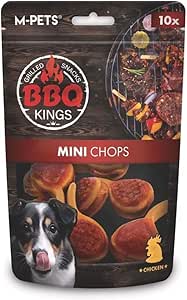 M-Pets Bbq Kings Mini Chops Chicken Ödül 135 gr