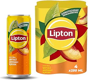 Lipton Ice Tea Şeftali Kutu 4×250 ml
