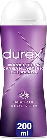 Durex Aloe Vera Özlü Play Kayganlaştırıcı & Masaj Jeli (1 x 200 ml)