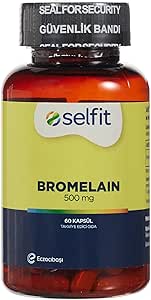 Selfit Bromelain, 60 Kapsül