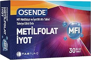 Osende Mfi Metilfolat & İyot 30 Tablet