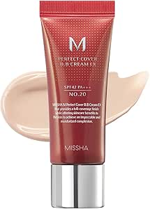 MISSHA Mükemmel Kapatıcılık Sunan Çok Fonksiyonlu M Perfect Cover BB Cream Ex SPF42 PA+++ No.20 (20ml)