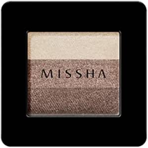 MISSHA Yumuşak Dokulu, Dökülme Yapmayan 3 Renkli Göz Farı Triple Shadow No.3 (MOCHA BEİGE)