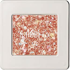 MISSHA Topaklanmayan, El Yapımı Glitter Far Modern Shadow Glitter Prism (NO.4 DRAGON PRİSM)