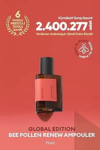 MISSHA Kuru ve Cansız Ciltler için Arı Poleni İçerikli Cilt Bakım Ampulü Missha Bee Pollen Renew Ampouler