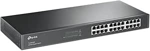 TP-Link TL-SG1024, 24-Port 10/100/1000 Mbps Gigabit Rackmount Switch