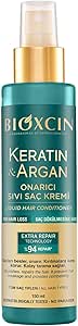 Bioxcin Keratin & Argan Onarıcı Sıvı Saç Bakım Kremi 150 Ml Yıpranmış Ve Hasar Görmüş Saçlar