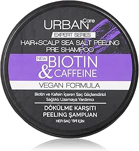 Urban Care Expert Biotin & Caffeine Hair Scalp Sea Salt Shampoo 200ml