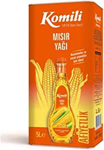 Komili Mısır Yağı 5 Lt Teneke