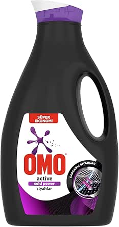 Omo Sıvı Active Cold Power Siyahlar 2470 ml