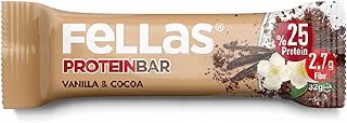 Fellas Protein Bar Vanilyalı ve Kakaolu 32 gr