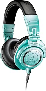 Audio-Technica ATH-M50xIB Kablolu Kulaklık, Sınırlı Üretim Buz Mavisi
