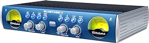 PreSonus Bluetube V2 İki Kanal Tüplü Mikrofon Preamp – Yeni Sürüm