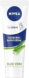 NIVEA Yatıştırıcı El Bakım Kremi Aloe Vera 100 ml, Nemlendirici, Jojoba Yağı
