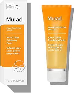 Murad Vita-C Triple Exfoliating Facial-Altın-C Vitamini İçeren Cilt Yenileyici Profesyonel Ev Peelingi