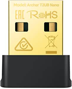 TP-Link Archer T2UB Nano, AC600 Mbps, Çift Bant, Wi-Fi 5 & Bluetooth 4.2, İkisi Bir Arada USB Adaptör