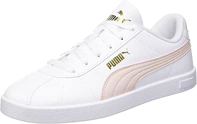 PUMA Erkek/Unisex Puma Club II SL-PUMA White-Island Pink-PUMA Gold Low Boot 42