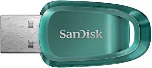SanDisk Ultra Eco USB 3.2 Flash Sürücü 512 GB (100 MB/s’ye kadar okuma hızı, RescuePRO Deluxe, 5 yıl garanti)