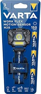 Varta WORK FLEX MotionSensor H20(Kafa Feneri) (Hareket sensörlü)