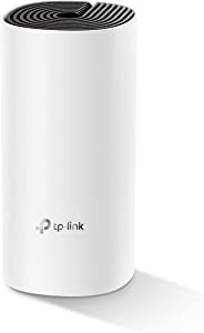 TP-Link Deco E4 (1-Pack), AC1200 Mbps, Dual-Band, 10/100Mbps Portları, 100 Cihaza Kadar Bağlanılabilirlik, Mobil Uygulama ile Kolay Kurulum, Wi-Fi 5 Mesh Sistemi