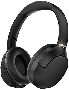 QCY H3 Pro Hybrid Anc Hi-res Ldac Bluetooth 5.4 Kafaüstü Kablosuz Kulaklık Çift Cihaz desteği Siyah