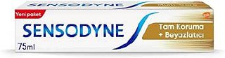 Sensodyne Tam Koruma & Beyazlatıcı Diş Macunu,75 Ml