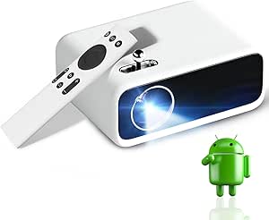 Wanbo Mini Pro Projeksiyon Cihazı, Android İşletim Sitemi, 300 ANSI Lümen, Ekran Yansıtma
