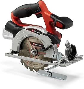 Einhell Akülü Daire Testere TE-CS 18/150 Li-Solo Power X-Change (18 V, Li-Ion, Ø150 x Ø10 mm Testere Bıçağı, Aletsiz Kesim Derinliği ve Eğim Açısı Ayarı, LED’ler) – 4331220