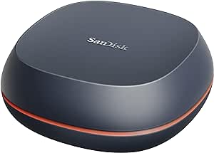 SanDisk Desk Drive SSD 8 TB (Windows bilgisayar veya Mac ile uyumlu, masaüstü veri yedekleme, SSD hızı, 1.000 MB/s’ye kadar okuma hızı, exFAT formatlı, otomatik yedekleme)
