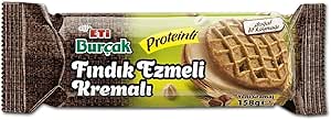 Eti Burçak Fındık Ezmeli Proteinli Bisküvi 158 g x 18 Adet